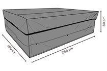 Cover havebord 265 x 190cm